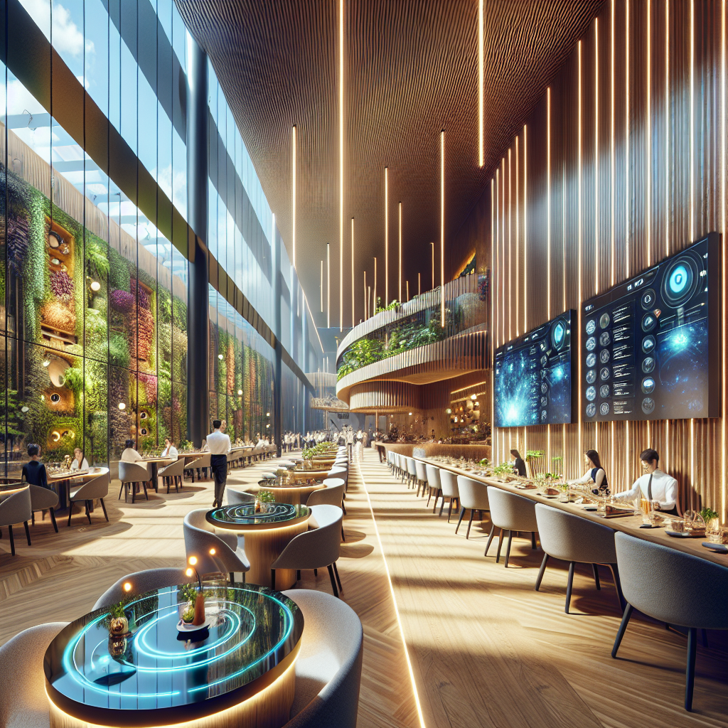 Technology in Restaurant Design 2025